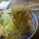 明心角ふじ - ツルツル太麺