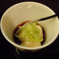 祇園 川上 - ふぐの白子はまったりと美味しい♪