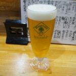 日本酒とビオワイン 立呑 奢酌楽 - 生ビール
