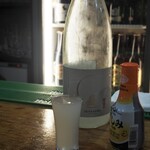魚と日本酒の奢酌楽 - 真澄 純米吟醸 うすにごり