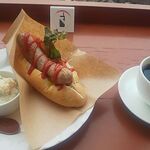 カフェ・ド・ルポ - イベリコ豚フランクホットドッグセット