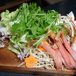 Kanzen Koshitsu To Kani Ryouri Daimon Hamamatsuchoutei - ズワイガニと季節野菜のしゃぶしゃぶ