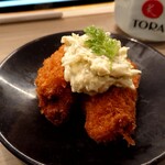 九州寿司 寿司虎 Aburi Sushi TORA - カキフライ 396円