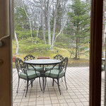 Myrtille - テラス席