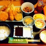 はたの - 料理写真:串揚げ定食 ご飯少なめ