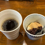 こくう - 本日の昼ごはん1,000円…デザート、コーヒー付きです♪