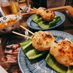 Kushiyaki Yakitonya Tayutayu - 塩つくねピーマン