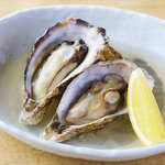 Steamed Oyster with sake