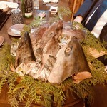 Uomeshitikutei - 本日の魚　塩焼きか煮魚で　鰤、鱈、鰆