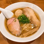 中華そば 七麺鳥 - 味玉醤油ラーメン