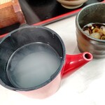 Teuchi Soba Gen - 蕎麦湯！
