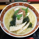 ラーメン巌哲 - 天然真鯛使用「真鯛若竹」