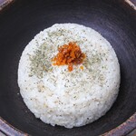 stone grilled garlic rice