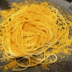 リボリータ エ サルメリア - カラスミパスタ