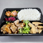 舞留土 - 豚焼肉弁当(500円)