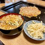 舞留土 - カレーもんじゃ＋トッピングチーズ