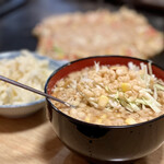 舞留土 - カレーもんじゃ＋トッピングチーズ