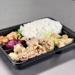 舞留土 - 鳥のから揚げ弁当(500円)