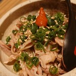 博多もつ鍋 幸 - 定番 酢もつ(770円)コレは絶対外さないでください。