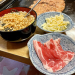 舞留土 - 豚チーズもんじゃ