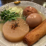 花くじら - かいわれ､UFO､大根､玉子､ ごぼてん