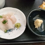 ANAホリデイ・イン - ソイ刺し身、山ワサビ