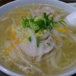 Chuugoku Kasai Shunrai - 本場中国式 手打拉麺 湯麺（塩ラーメン）（800円）