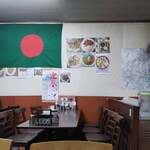 Indian & Bangla Restaurant Tiger - 店内だよ