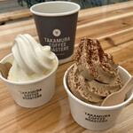 TAKAMURA COFFEE ROASTERS FACTORY&CAFE - ソフトクリームも美味しいですよ