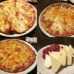 アッシャゴ - ピザとサラミチーズ