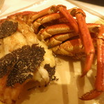 トラットリア・アルベロ - 勝浦産活き伊勢海老　黒トリュフ乗せ