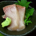 割烹 雅 - 割烹 雅 ＠板橋本町 定食に付く寒ブリのお刺身