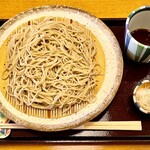 Sobakiri Morino - 今日は若竹鴨団子汁を付け合わせにして蕎麦をいただきます