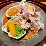 祇園 なん波 - 八寸は京都の春そのもの　溜息が出ます