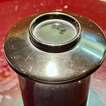 祇園 なん波 - 留め椀も渋い漆器に入って出てきました