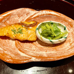 祇園 なん波 - 取り分けた器も美しくて食べるのが勿体ない　食べるけど