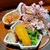 祇園 なん波 - 料理写真:唐墨 飯蛸 菜の花に満開の桜の枝 鯛の子 烏賊ぬた 蛍烏賊のジュレがけ