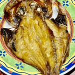 カネヒデ小林商店 - 金目鯛の干物も弱火でじっくり焼いていただきました