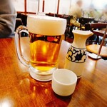 中華レストラン さんぷく - 生ビール､熱燗