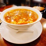 中華レストラン さんぷく - 酸辣湯麺