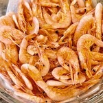 カネヒデ小林商店 - 釜揚げの桜海老は実に美しい桜色をしています