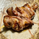 鳥田中 - ハツ元　これも火入れがお見事で大変美味しいです