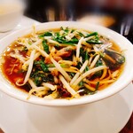 中華レストラン さんぷく - 野菜たっぷりニラそば