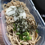 ほがらか寿し - そばセットのそば　とろろかけた所