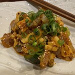四川料理 蜀彩 - 牛タン、牛スネ肉、牛ハチノスの麻辣ソース