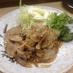 Taishuusakaba Isemoto - 肉生姜焼（500円）