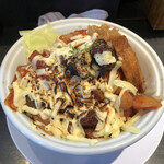 らーめん三極志 - テリヤキチキンピザ二郎系らーめん(1,000円)