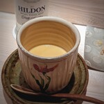 たかおか - 勝浦の蛤出汁茶碗蒸し。手を加える必要がないと仰る甘みと旨み、最高。