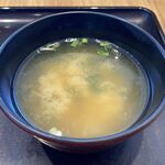 吉野家 - 味噌汁のアップ
