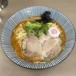 庵悟 - 何気にデカいチャーシュー。とても旨い❗️